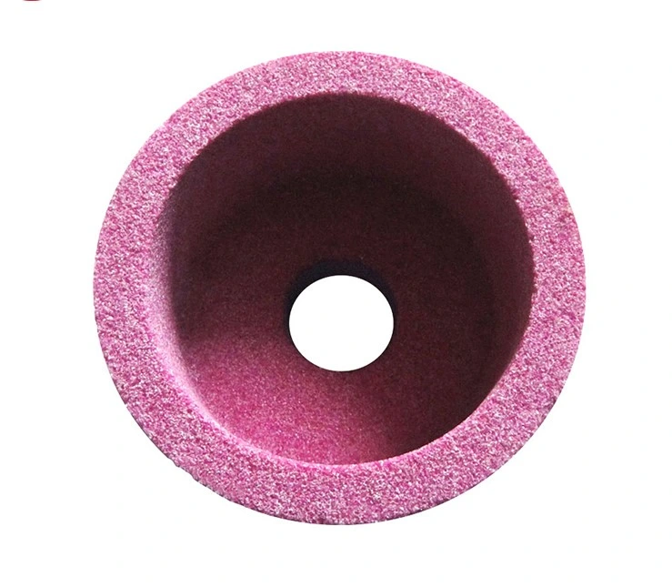 Vitrified Straight Cup Grinding Wheels for Band Knife Blade /Band Saw Blade Weld Removal