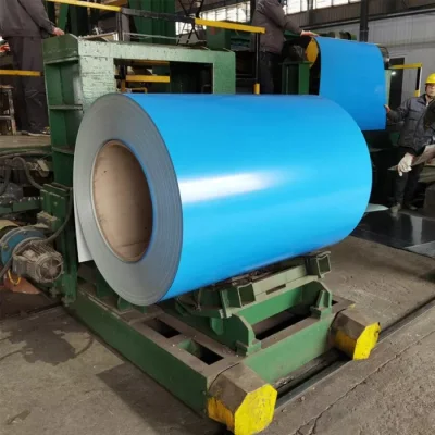 Bobina di acciaio Gi preverniciata / lamiera di acciaio zincata rivestita a colori PPGI al prezzo di fabbrica della produzione di bobine